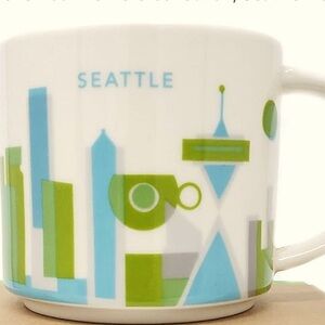 Starbucks 2013 You Are Here Collection, Seattle Mug 14 oz